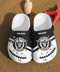 Las Vegas Raiders Crocs For Mens And Womens