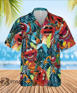 The Muppet Show Cookie Monster Hawaiian Shirt For Family