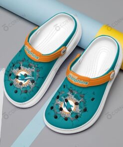 Crocs Miami Dolphins Shoes Mens