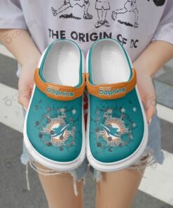 Limited Edition Miami Dolphin Crocs Gift For Fans 3