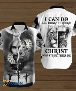 Jesus Dont Be Afraid Just Have Faith Jesus Christian Hawaiian Shirt For Men Women