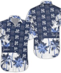 Logo Ny Yankees Hawaiian Shirt Size Fron S To 5xl