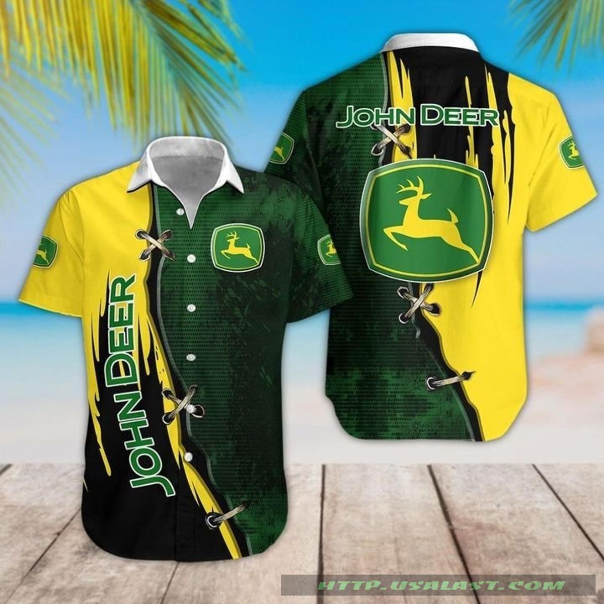 John Deere Hawaiian Shirt For Women