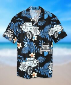 Love Jeep Car Hawaiian Casual Shirt For Fans