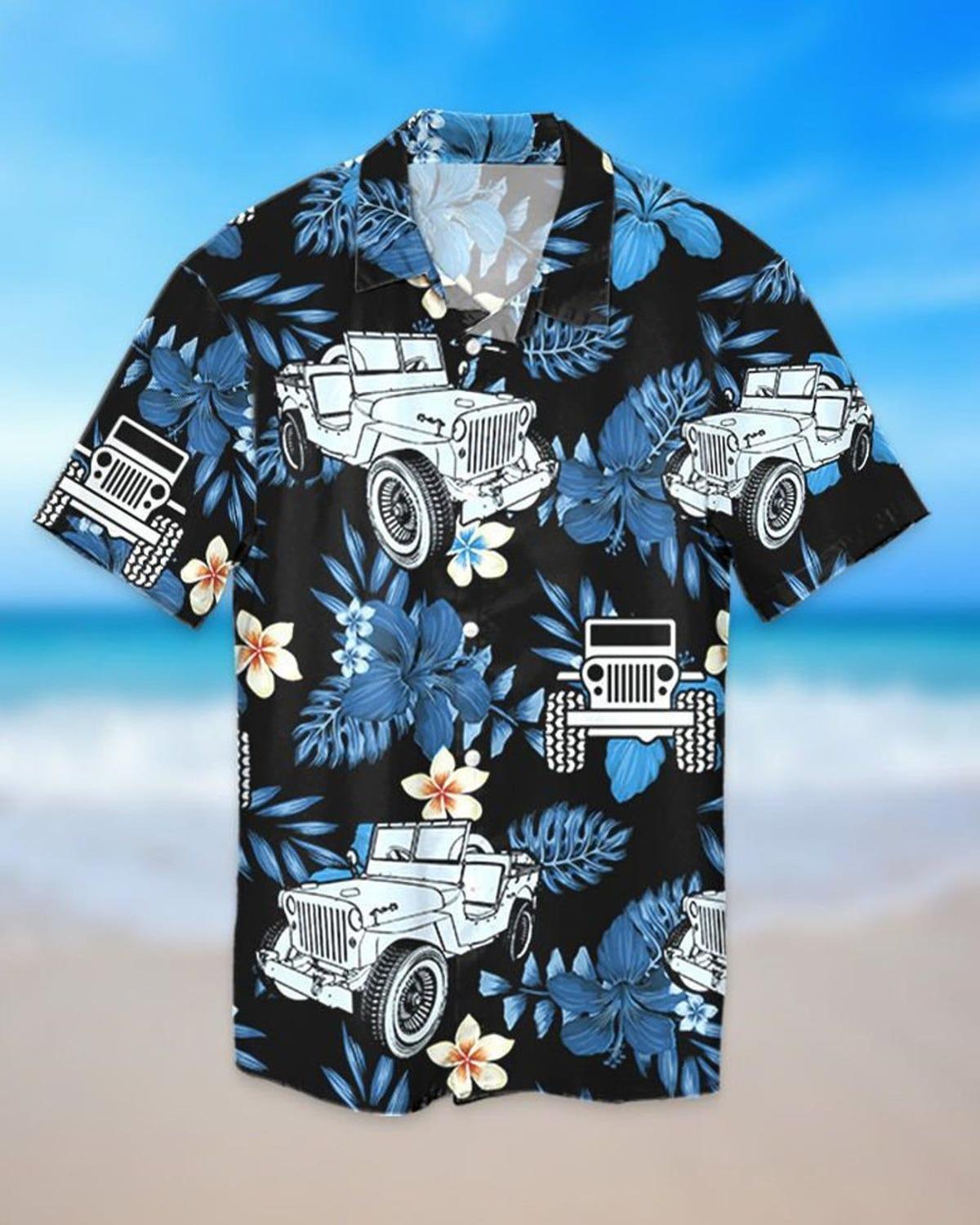 Ocean Jeep Duck Hawaiian Shirt Gift For Fans