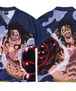 Anime One Piece Luffy Hawaiian Shirt Gift For Fans