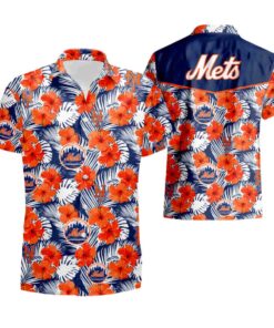 Major League Baseball Summer Vacation Ny Mets Hawaiian Shirt Gifts Idea