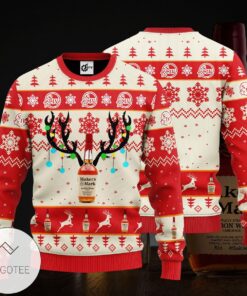 Maker’s Mark Reindeer Knitted Christmas Sweater Gift