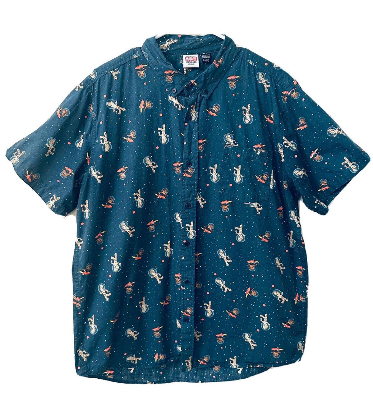 Groot Guardians Of The Galaxy Hawaiian Shirt For Men Women