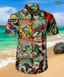 Spiderman 3d Printed Hawaiian Shirt For Men And Women