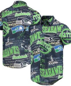 Seattle Seahawks Hawaiian Shirt Size Fron S To 5xl