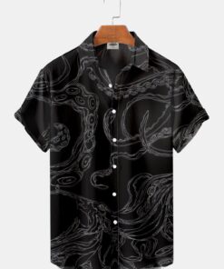 Men’s Octopus Hawaiian Shirt Outfit For Men