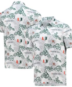 Redhawk Set Coconut Tree Tropical Grunge Miami Hurricanes Hawaiian Shirt For Men Women