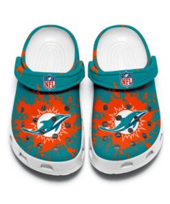 Crocs Miami Dolphins Shoes