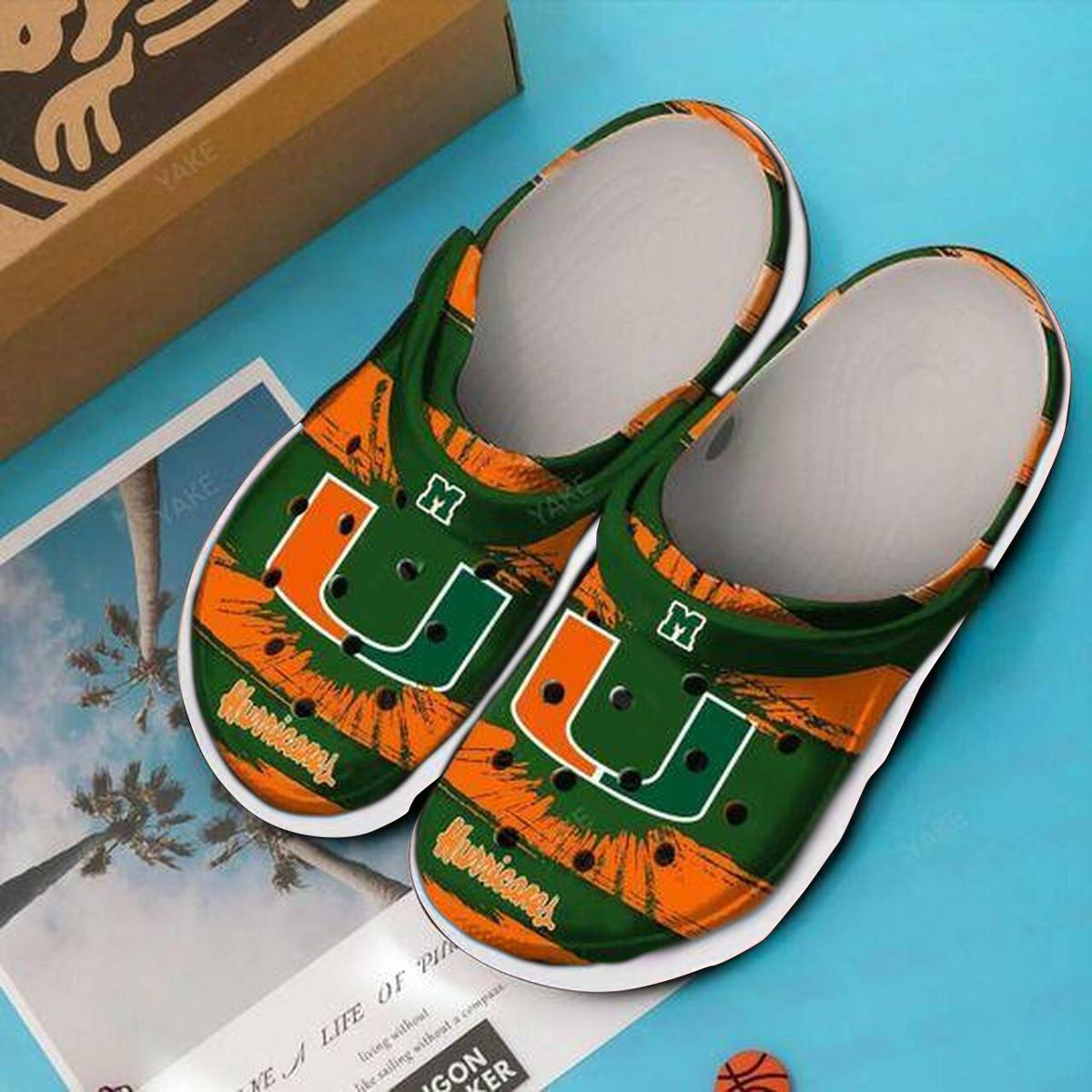 Miami Hurricanes Crocs For Women And Men