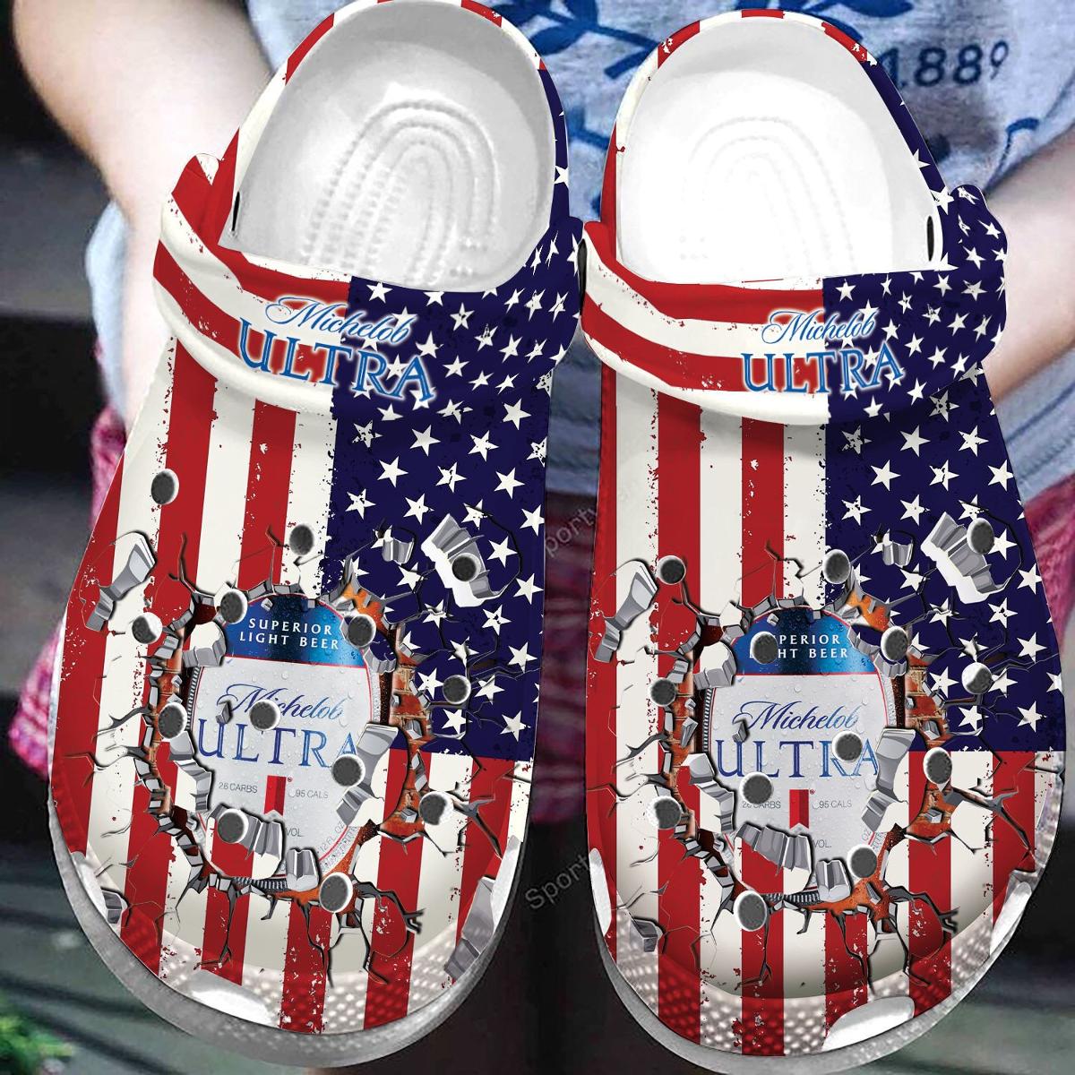 Michelob Ultra Crocs Best Gift For Fans