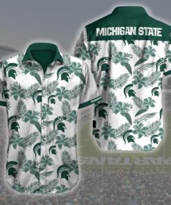 Michigan State Authentic Hawaiian Shirt Best Gift