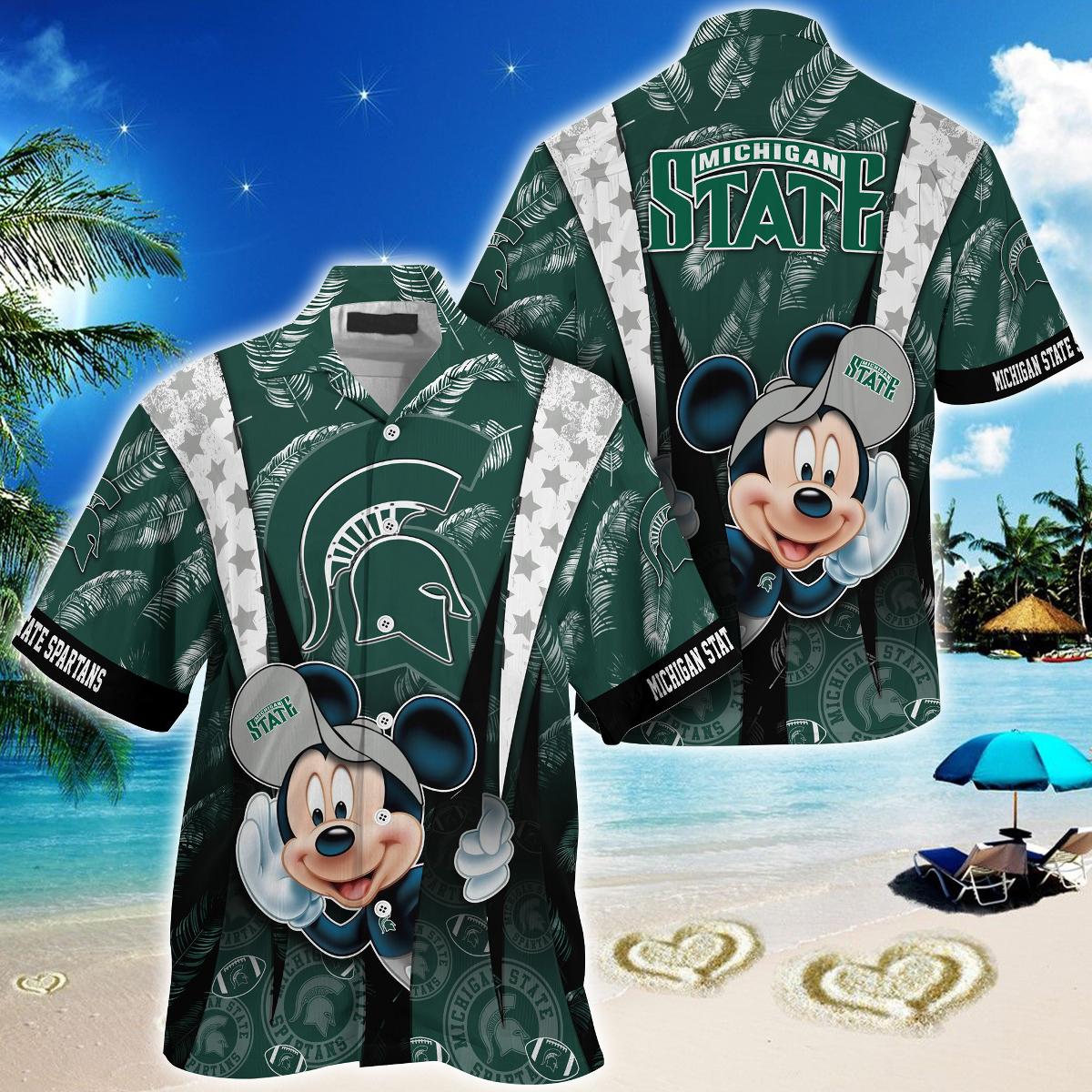 Michigan State Spartans Hawaiian Shirt