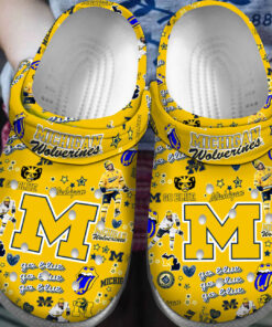 Michigan Wolverines Crocs Funny For Fans