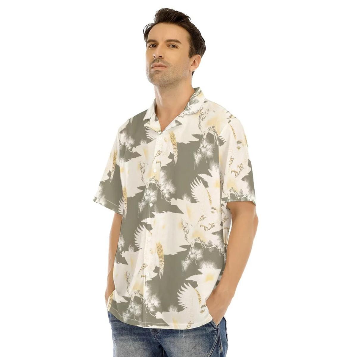 Floral Button Up Dallas Cowboys Hawaii Shirts Outfit For Men