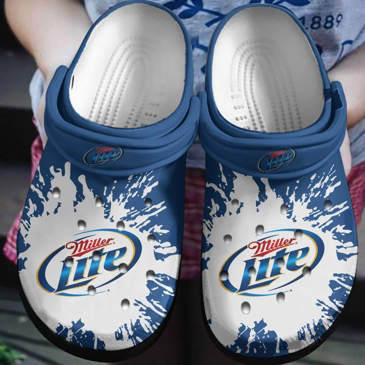 Miller Lite Crocs Best Gift For Fans