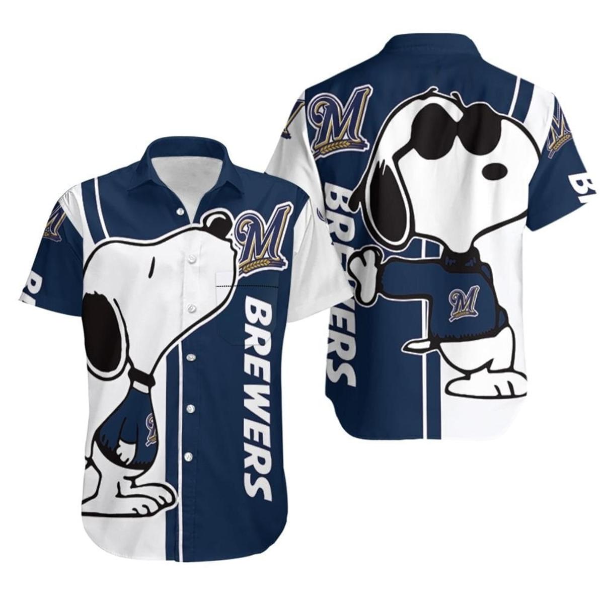 Summer Milwaukee Brewers Hawaiian Shirt For Men Women