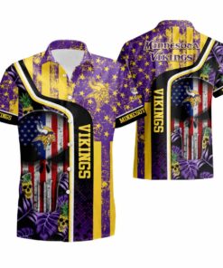 Minnesota Vikings Hawaiian Shirt For Men Women