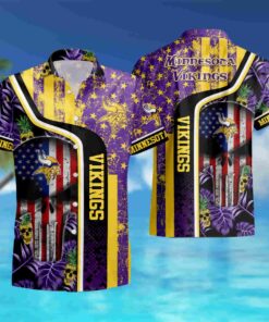 Minnesota Vikings Hawaiian Shirt For Men Women