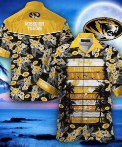 Missouri Tigers Mizzou Hawaiian Shirt Size Fron S To 5xl