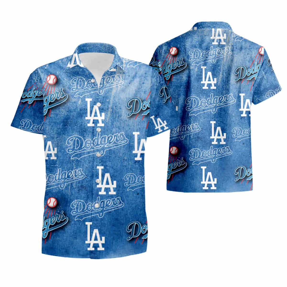 Scenic La Dodgers Hawaiian Shirt Outfit For Men