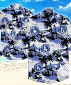 Scenic La Dodgers Hawaiian Shirt Outfit For Men