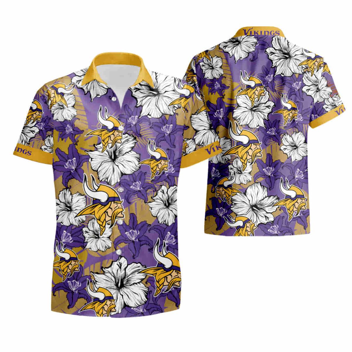 Shorts Star 3d Custom Name Mn Vikings Hawaiian Shirt Gifts Idea