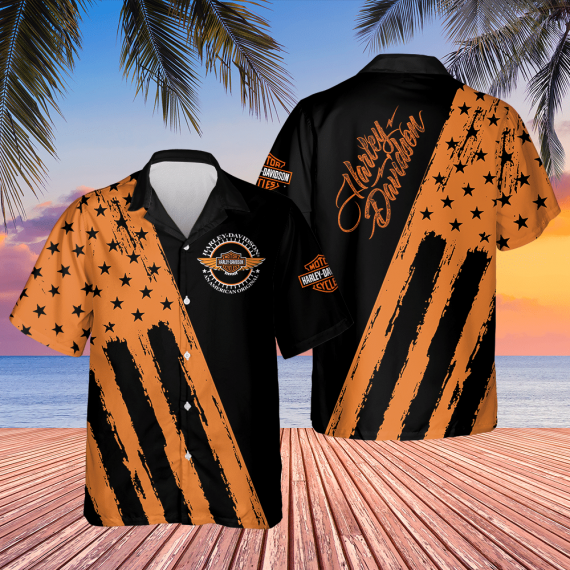 Fire Eagle Number One Jason Momoa Harley Davidson Hawaiian Shirt