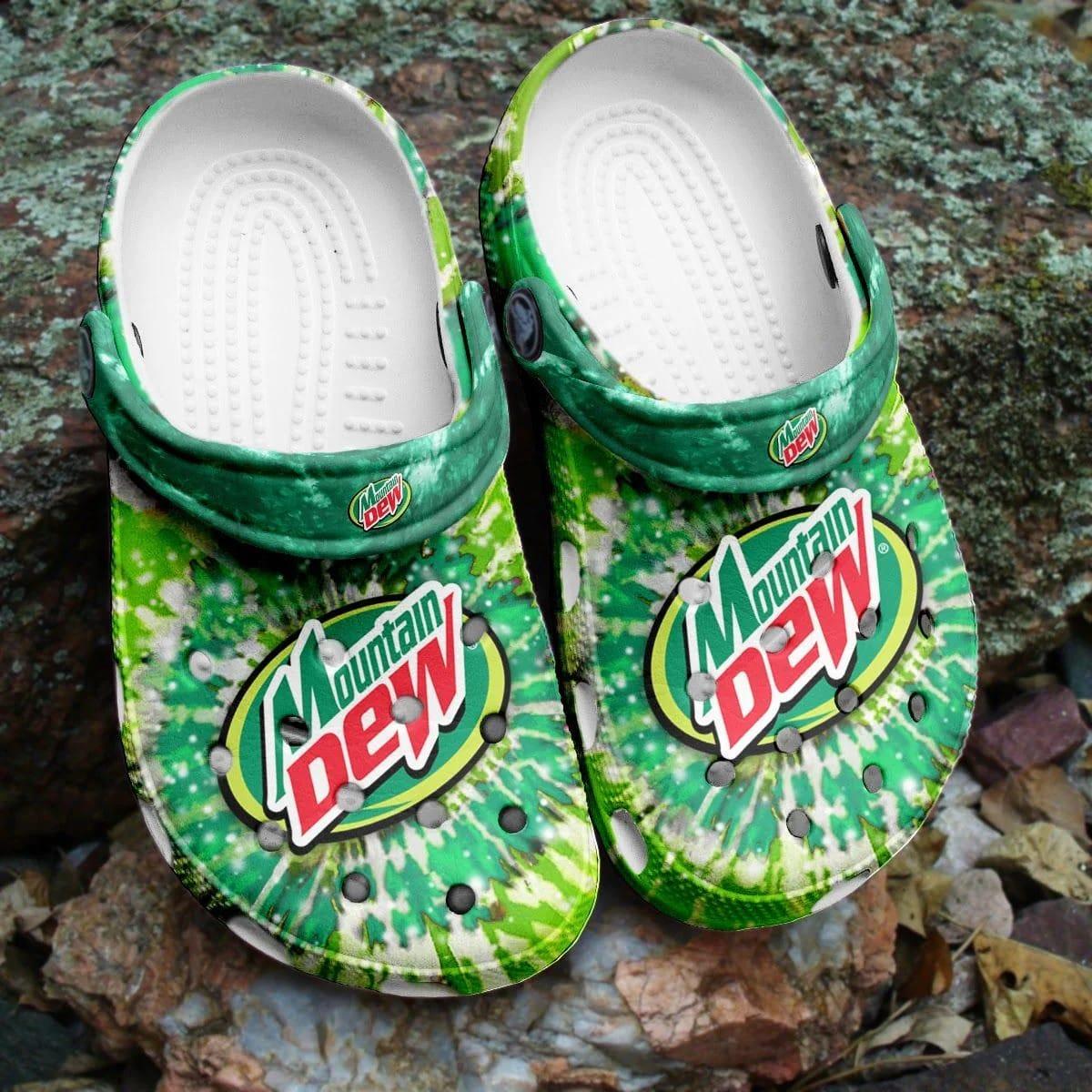 Mountain Dew Crocband Shoes Comfortable Clogs Crocs For Men Women