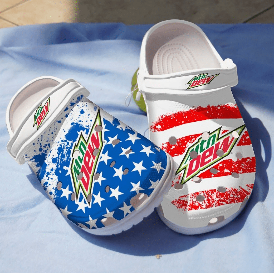 Mountain Dew Crocs Gift For Fans