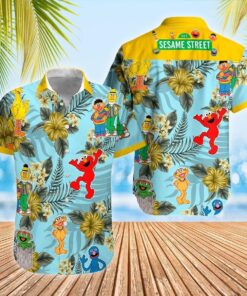 The Muppet Show Drummer Print Short Sleeve Hawaiian Shirt Gift