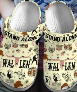 Music Stand Alone Morgan Wallen Crocs For Fans