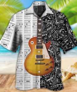 Musician Bass Guitar Hawaiian Shirt Size Fron S To 5xl