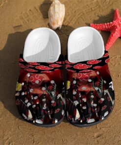 Naruto Anime Akatsuki Crocs For Fans