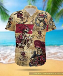 Ncaa Pirates Razorback Hawaiian Shirt Size Fron S To 5xl