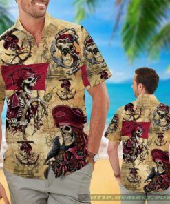 Ncaa Pirates Razorback Hawaiian Shirt Size Fron S To 5xl