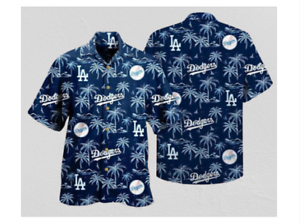 New Men’s Los Angeles Dodgers Hawaiian Shirt Outfit For Men