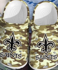 New Orleans Saints Crocs Clog Shoes Gift