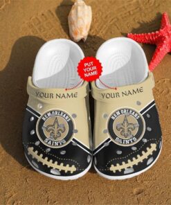 New Orleans Saints Football Croc Clogs Shoes Gift For Fans