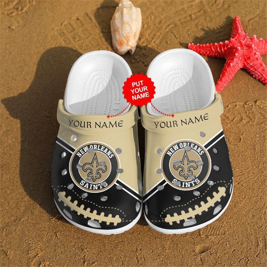 New Orleans Saints Crocs Clog Shoes Gift