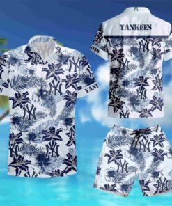 New York Yankees Hawaiian Shirt Outfit For Men 2