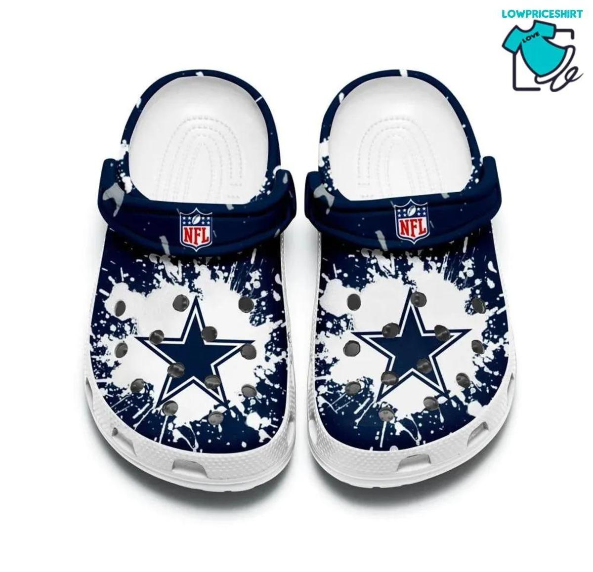 Classic Dallas Cowboys Crocs Best Gift For Fans