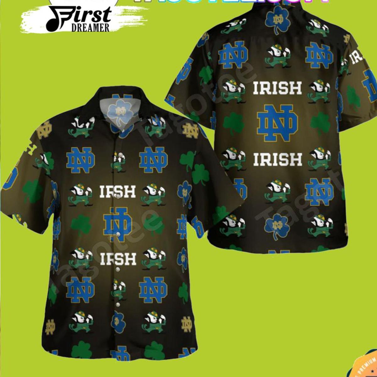 Notre Dame Hawaiian Shirt Gift