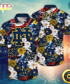 Notre Dame Fighting Irish Hawaiian Shirt Independence Day