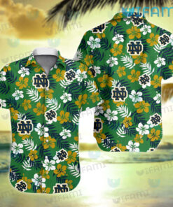 Notre Dame Fighting Irish Snoopy Autumn Hawaiian Shirt